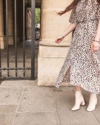 [LOOK] Leopard Shirt Dress