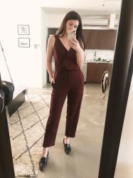 what I made: butterick b6691 jumpsuit
