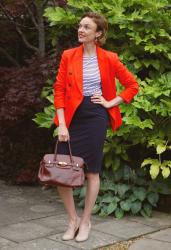 Bold and Colourful Smart Casual Autumn Outfit!