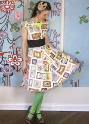DIY: Spoonflower Student Artwork Dress!