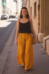 Petit pantalon jaune