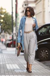 La tendencia de los pantalones SLOUCHY