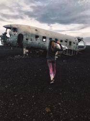 Abandoned DC Plane on Sólheimasandur Hike/Run