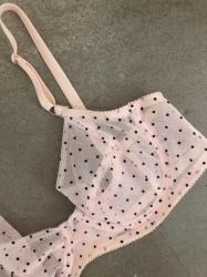 pink marlborough bra