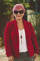 Red Blazer – 9 to 5 Style