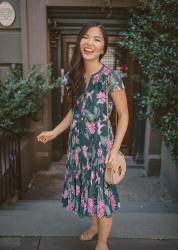 Feminine Florals for Fall
