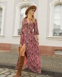 Bohemian chic for fall