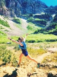 Hiking and Running Mount Timpanogos 