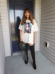 T shirt and Boots
