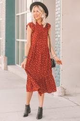 Fall Midi Dress