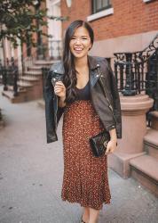 My Favorite Midi Skirt for Fall