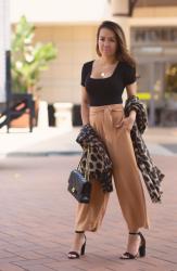 Fall Outfits with Pops of Leopard