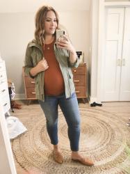 My Two Favorite Maternity Jeans