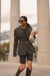 A New Way To Wear Your Black Blazer