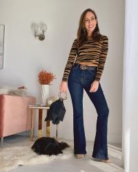 9 Ways to Wear Flare Jeans for Fall