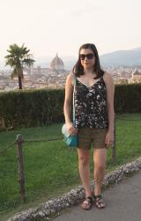 {outfit} Sunset at the Piazzale