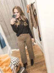 Madewell Fall Try-on.