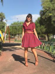 Vestido camisero vintage