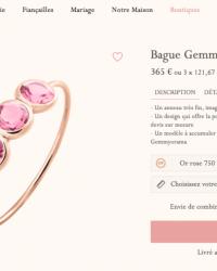 Mon avis sur Gemmyo : joaillerie française en ligne personnalisable