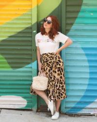 The $8 Leopard Wrap Skirt That Belongs In Your Closet Year Around