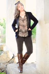 Boots and a Blazer