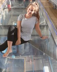 Practicing Yoga on Tower Bridge