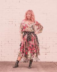 Sheer Floral Dress & Combat Boots: My Experiment With CBD