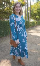 Kmart Floral Dresses For Spring With Rebecca Minkoff MAB Camera Bag