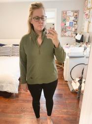 LL Bean's Quilted Pullover vs the Amazon Dupe