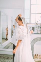 Mi boda: las pruebas del vestido