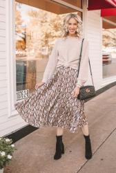 How to Wear a Midi Skirt – 10 Ways to Wear a Midi Skirt