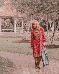 Western Booties & Red Boho Dress: The Importance Of Different