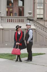 Mary Poppins and Bert the Chimney Sweep Couples Costume