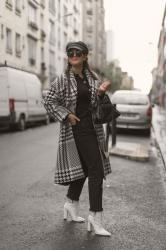 Long manteau oversize