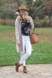 White Denim in Fall & Confident Twosday Linkup 