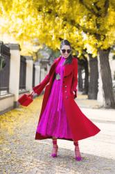 Fantastic Colors – Fall Fashion with Reds and Pinks