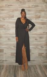 Alloy Apparel Black Maxi Dress