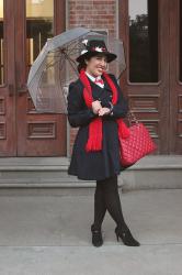 Mary Poppins Costume and Hat DIY Instructions