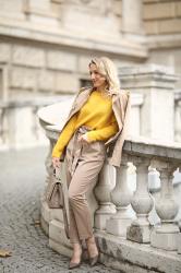 Trendfarbe Herbst 2019: Wie style ich ein Outfit in Senfgelb?