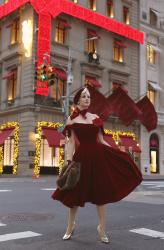 Holiday Season || Red Velvet in The Pretty Dress Company