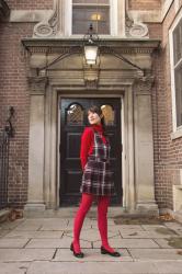 Red Plaid and Red