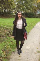 Look d’hiver en rose et noir by U Collection (Concours inside)