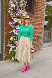 Polka Dot Tulle Skirt