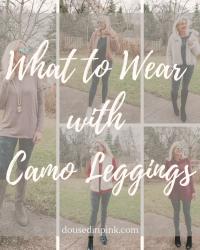 What to Wear with Camo Leggings