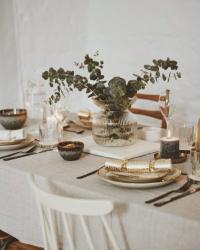 Ideas for a festive Christmas table setup