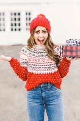 ugly christmas sweaters (you’ll actually want to wear after the party)