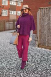 Wearing Head to Toe Berry Tones #iwillwearwhatilike