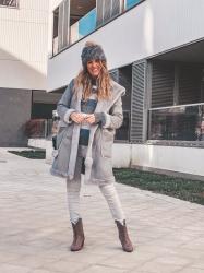 Look en tonos grises