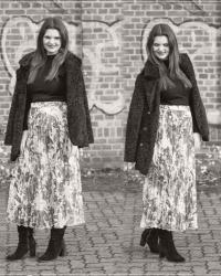 Silvester-Outfit: Ein Look aus Glamour & Gemütlichkeit