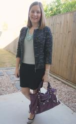 Two Ways To Wear A Black Pencil Skirt: Weekday Wear Linkup